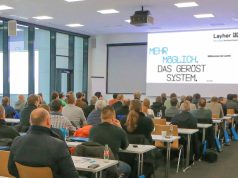 Fachtreffen bei Layher: Kolloquium und Stammtisch