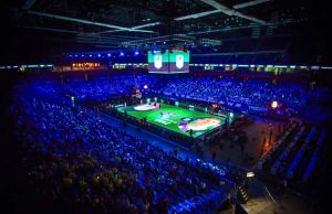 ASB GlassFloor gründet ASB Arena and Event Services ASB GlassFloor im Einsatz (Foto: Basketball Champions League)