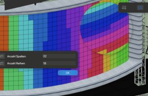 Deutsche Version von Vectorworks 2026 nun erhältlich Das LED-Wand-Tool von Vectorworks (Foto: Vectorworks)