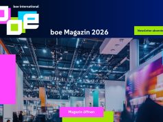 Online-Magazin zur Fachmesse boe 2026 erschienen