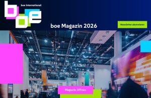 Online-Magazin zur Fachmesse boe 2026 erschienen