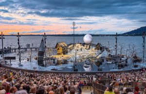 Bregenzer Festspiele erweitern Einsatz von Riedel-Technologien Die Festival-Stage der Bregenzer Festspiele (Fotos: Riedel)