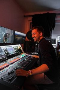 Bjarke Wrobel beim Wacken 2025 (Fotos: Audio-Technica)