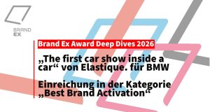 BrandEx Deep Dive über BMW-Projekt von Elastique.