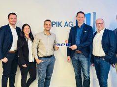 AV-Systemhaus PIK wird Teil der Spie-Gruppe André Rechenberg, Daniel Gallin, Catharina Riemann, Niklas Niehuus, Marcus Hänsel, Christoph Wegner und Christian Hieckel (von links, Foto: Spie)