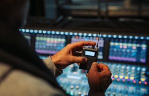 Die Sennheiser-Gruppe auf der Tonmeistertagung 2025 Spectera im Einsatz (Foto: Sennheiser)