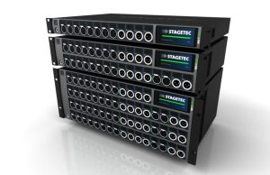 Stagetec auf der Tonmeistertagung 2025 in Düsseldorf NEX:T axio (Foto: Stagetec)