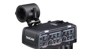 Digitaler Tascam-Mikrofonadapter für Nikon ZR erhältlich CA-XLR2d (Foto: Tascam)