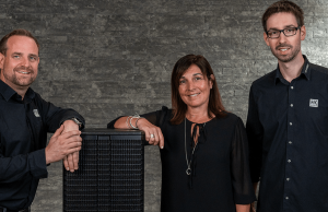 HK Audio verstärkt internationales Vertriebsteam Christian Jordan, Isabelle Wear und David Leonhard (von links, Foto: HK Audio)
