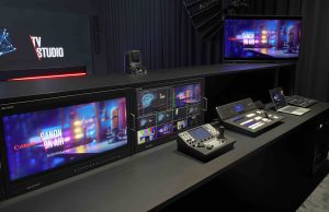 Erlebnisräume: AV-Technik im Canon Experience Center