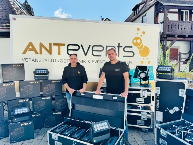 ANTevents setze auf den Roxx NEO mini (Foto: ANTevents) ANTevents setze auf den Roxx NEO mini (Foto: ANTevents)