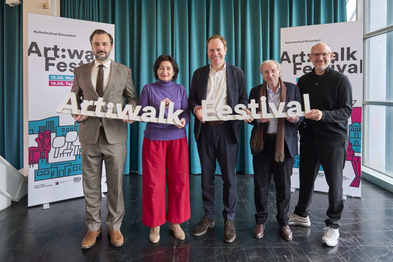 Düsseldorf und D.Live kündigen neues Art:walk Festival an (Foto: Landeshauptstadt Düsseldorf/Claus Langer) Düsseldorf und D.Live kündigen neues Art:walk Festival an (Foto: Landeshauptstadt Düsseldorf/Claus Langer)