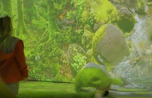 Pong.Li ermöglichte Schwarzwald-Erlebnis als 270°-Projektion