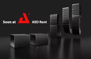 AED Rent investiert in Lautsprechersysteme von d&b audiotechnik AED Rent investiert in Lautsprechersysteme von d&b audiotechnik (Grafik: AED)