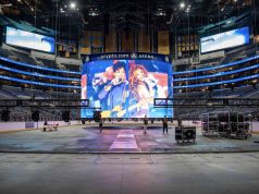 Lichtsystem in der Crypto.com Arena mit LILI-Technologie