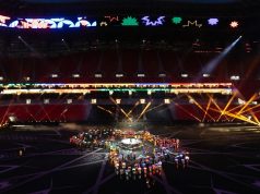 Africa Cup-Eröffnung mit PRG Hex Panels Gen 2 Africa Cup-Eröffnung mit PRG Hex Panels Gen 2 (Fotos: PRG)