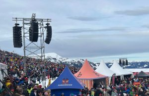 Wharfedale Pro trotzt Extrembedingungen am Lauberhorn