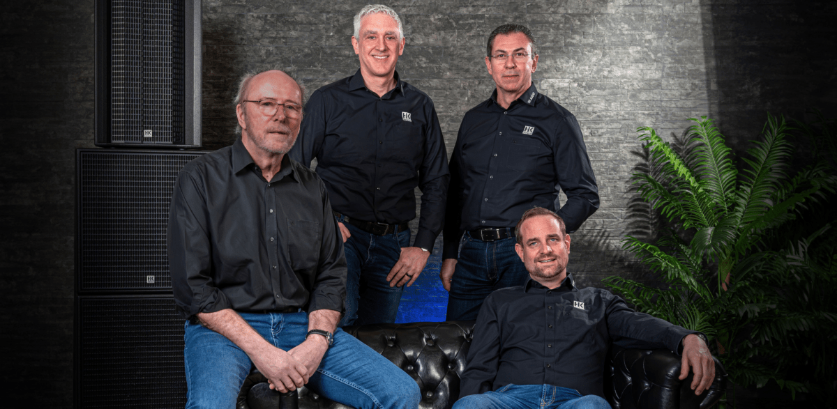 Lothar Stamer, Holger Kartes, Stefan Persch und Christian Jordan (von links, Foto: HK Audio) Lothar Stamer, Holger Kartes, Stefan Persch und Christian Jordan (von links, Foto: HK Audio)