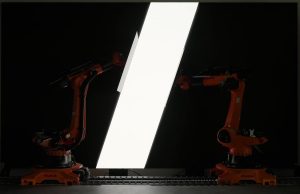 Kuka, Samsung und Media tek kreieren Hightech-Kunstinstallation Kuka, Samsung und Media tek kreieren Hightech-Kunstinstallation (Fotos: Kuka)