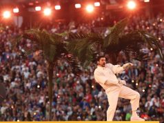 PRG für 22 Degrees bei der Super Bowl Halftime Show Halbzeitshow mit Bad Bunny (Fotos: PRG)