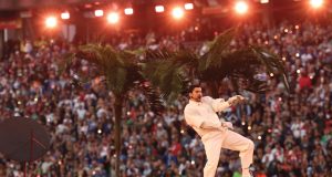 PRG für 22 Degrees bei der Super Bowl Halftime Show Halbzeitshow mit Bad Bunny (Fotos: PRG)