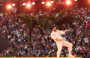 PRG für 22 Degrees bei der Super Bowl Halftime Show Halbzeitshow mit Bad Bunny (Fotos: PRG)