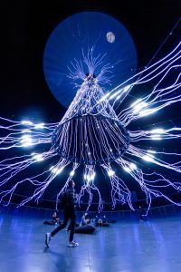 „Der Baum“ im Gasometer Oberhausen (Fotos: Ars Electronica/Thomas Schwarz)