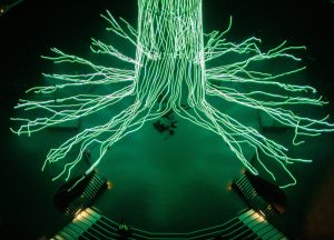 „Der Baum“ im Gasometer Oberhausen (Fotos: Ars Electronica/Thomas Schwarz)