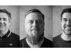 Drei neue Mitarbeiter bei Audio-Technica Deutschland Lars Hemmerling, Ingo Elsner und Benedikt Partl (von links, Foto: Audio-Technica Deutschland)