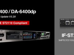 Tascam macht 64-Spur-Audiorecorder fit für SMPTE ST 2110 Tascam macht 64-Spur-Audiorecorder fit für SMPTE ST 2110 (Grafik: Tascam)