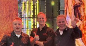 Fournell hat in ROE Visual Topaz 1.9 investiert Thomas Randl, Erik Baum und Holger Amann (von links, Foto: ROE Visual)