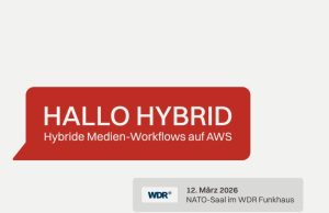 Logic media solutions lädt zu Hallo Hybrid 2026 (Grafik: Logic media solutions)