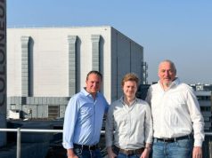 Explorado Group und MMC Studios planen neue Event-Destination Nico Roden, Maximilian Groll und Andreas Waschk (von links, Foto: Anna Faulstich/MMC)