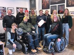 Neuer Verein für Barrierefreiheit auf Festivals und Events Die Gründungsmitglieder Thorsten Kohlrausch, Mathias Wiswede, Melanie Böttcher, Daniela Glogner, Berend Koll, Kai Wilhelm, Klara Rüsing, Juliane Panknin (hinten von links), Sissy Jagusch, Gabor Schneider, Björn Schulz (vorne von links, Foto: Rockharz)