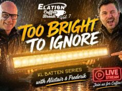 Elation zeigt KL Batten Serie im Coffee Break