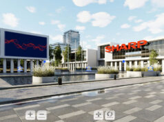 DACH-Launch für virtuelles Ausstellungserlebnis Sharp Plaza Sharp Plaza (Screenshot: Sharp)