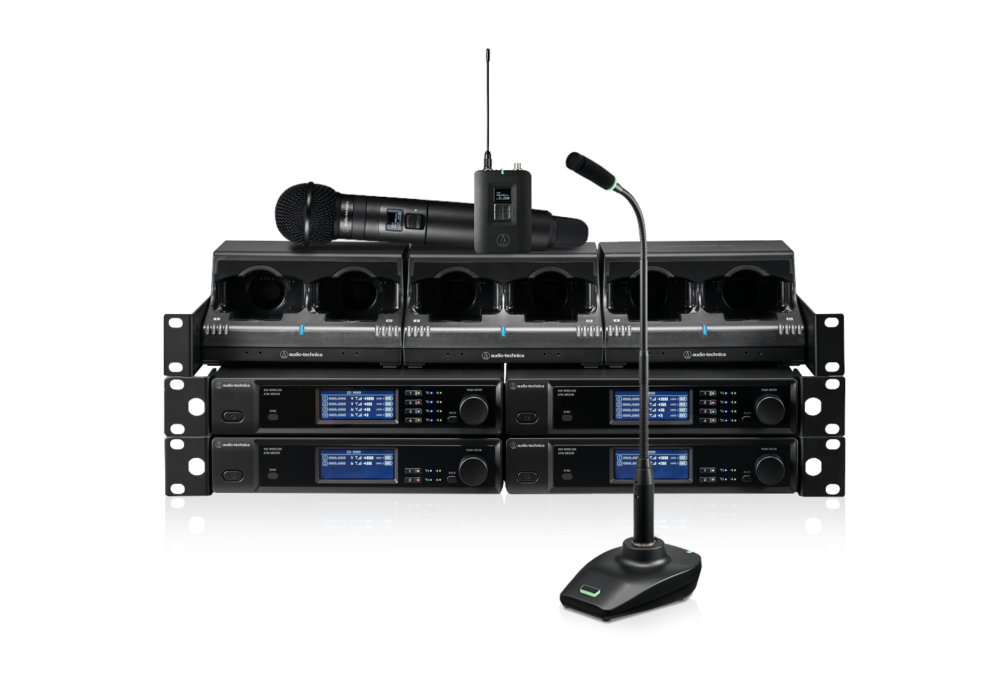 D50 Digital UHF Wireless System (Foto: Audio-Technica) D50 Digital UHF Wireless System (Foto: Audio-Technica)