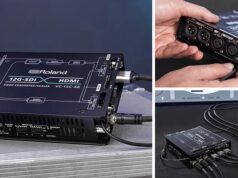 Roland präsentiert neuen Video Converter für LED-Wände Roland präsentiert den VC-1SC-4K (Foto: Roland)