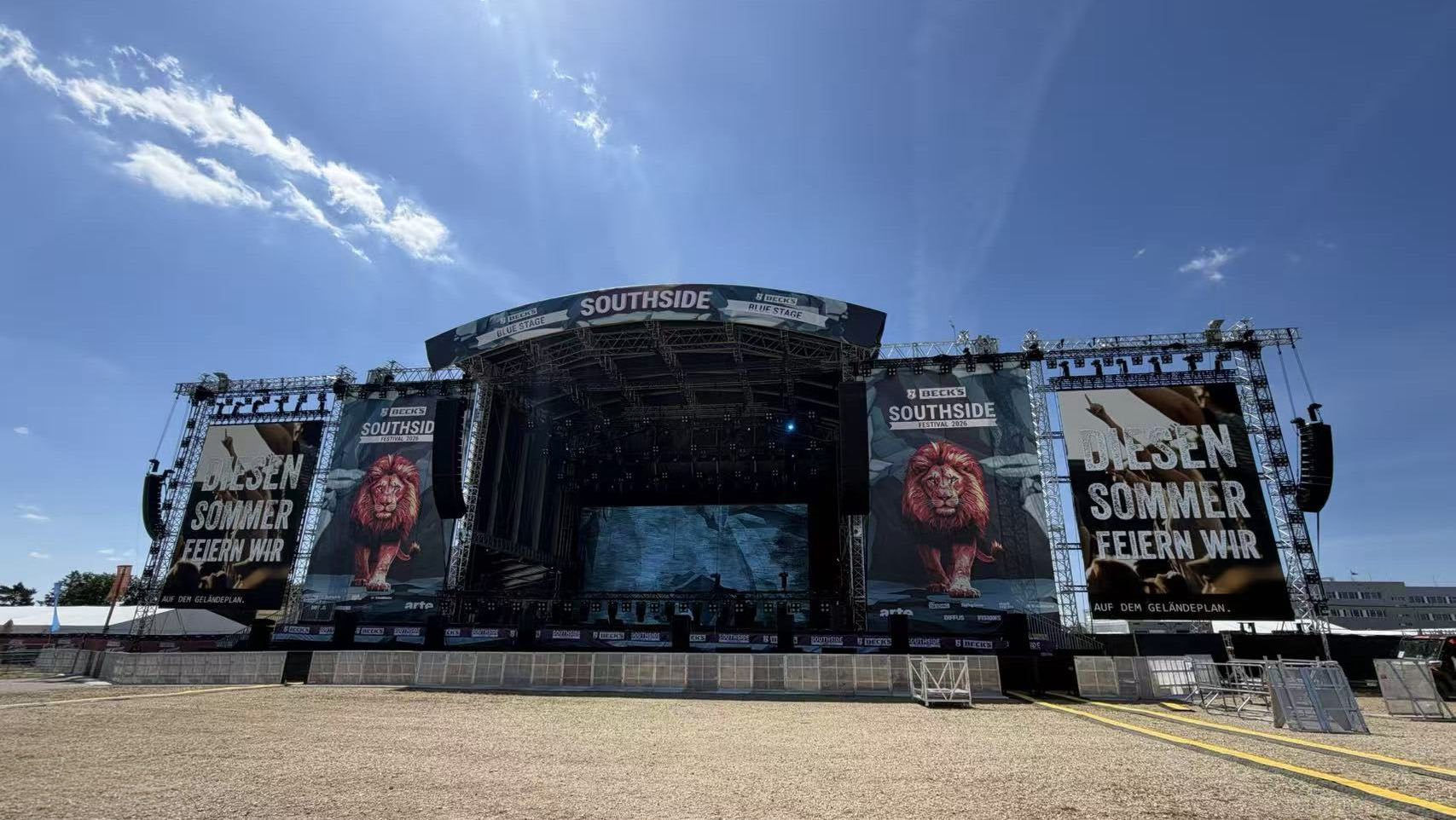 Screen Visions LED-Wall Southside