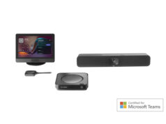 Microsoft Teams-Zertifizierung für Barco-Logitech-Bundle Barco und Logitech mit Bundle für kleine Meetingräume (Foto: Barco)