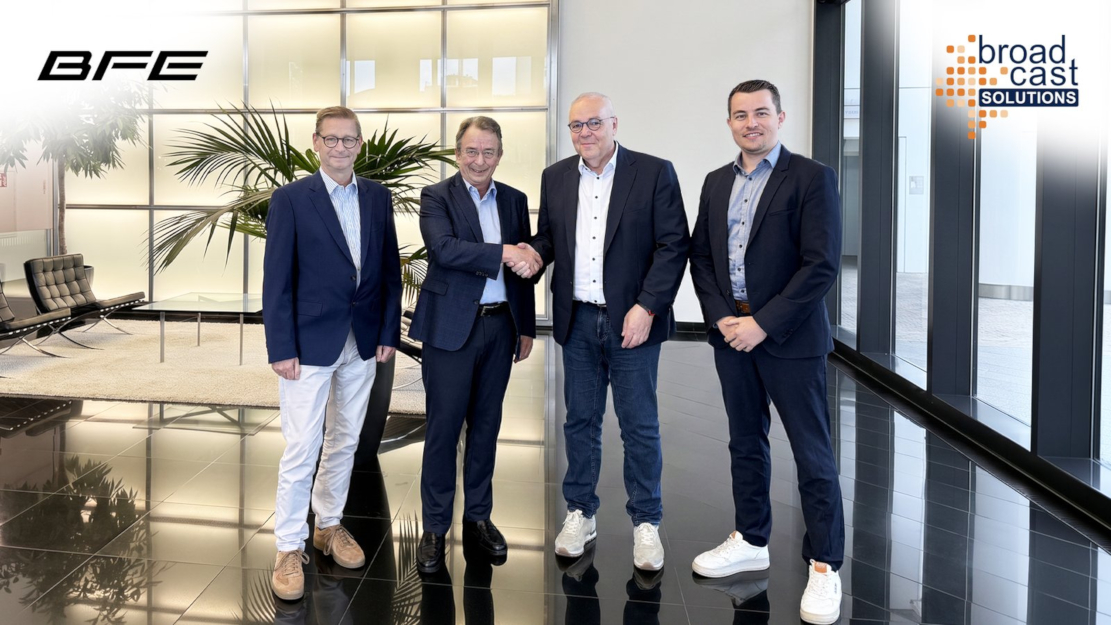 BFE wird Teil der Broadcast Solutions Gruppe (Foto: Broadcast Solutions) BFE wird Teil der Broadcast Solutions Gruppe (Foto: Broadcast Solutions)