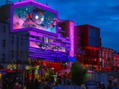 Ströer und blowUP media planen Flagship-Screen „The Lighthouse“ So könnte The Lighthouse aussehen (Grafik: Ströer)