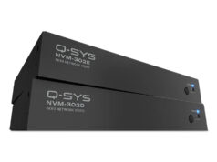 QSC stellt Video-Endpunkte der Q-SYS NVM-Serie vor Q-SYS NVM-Serie (Fotos: QSC)