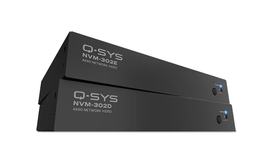Q-SYS NVM-Serie (Fotos: QSC) Q-SYS NVM-Serie (Fotos: QSC)