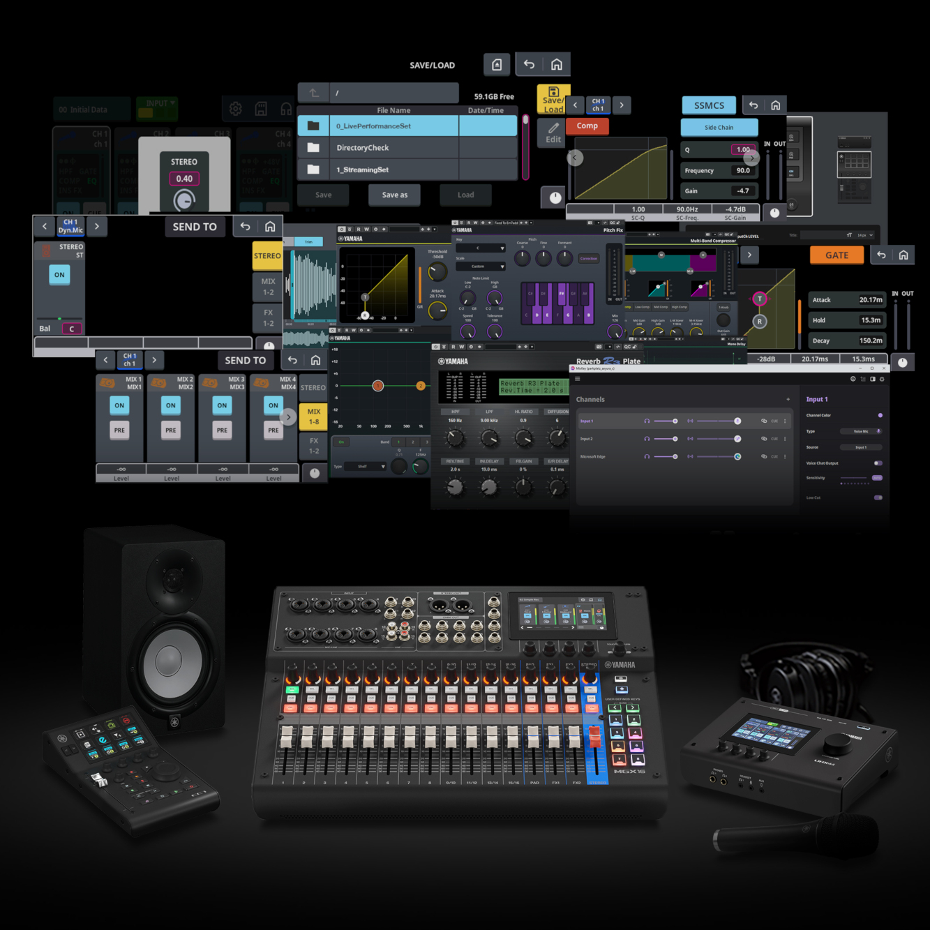 Yamaha aktualisiert MGX und URX Serien auf Tools Version 1.2 (Foto: Yamaha) Yamaha aktualisiert MGX und URX Serien auf Tools Version 1.2 (Foto: Yamaha)