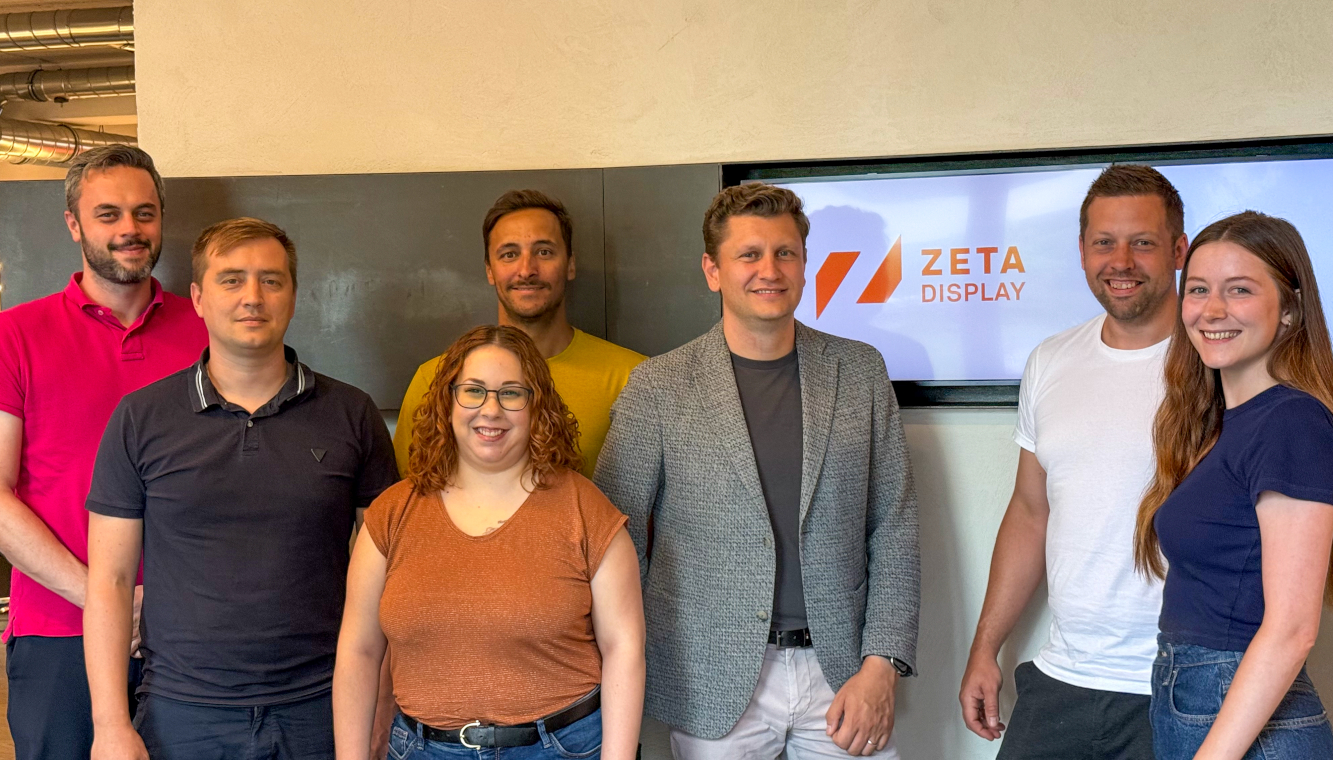 Das Team von ZetaDisplay Austria (Foto: ZetaDisplay) Das Team von ZetaDisplay Austria (Foto: ZetaDisplay)