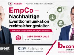 EmpCo und neue Vorgaben für die Eventkommunikation