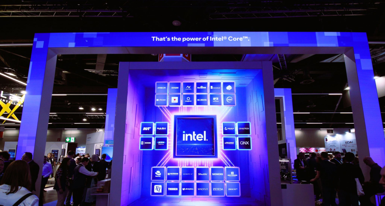 Intel bei der embedded world (Fotos: HD-Event GmbH) Intel bei der embedded world (Fotos: HD-Event GmbH)