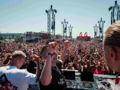 Peter-Gross-Bau Areal wird zur Bühne für Techno-Events Das 44festival auf dem Peter-Gross-Bau Areal (Foto: Lehnerphilippp)