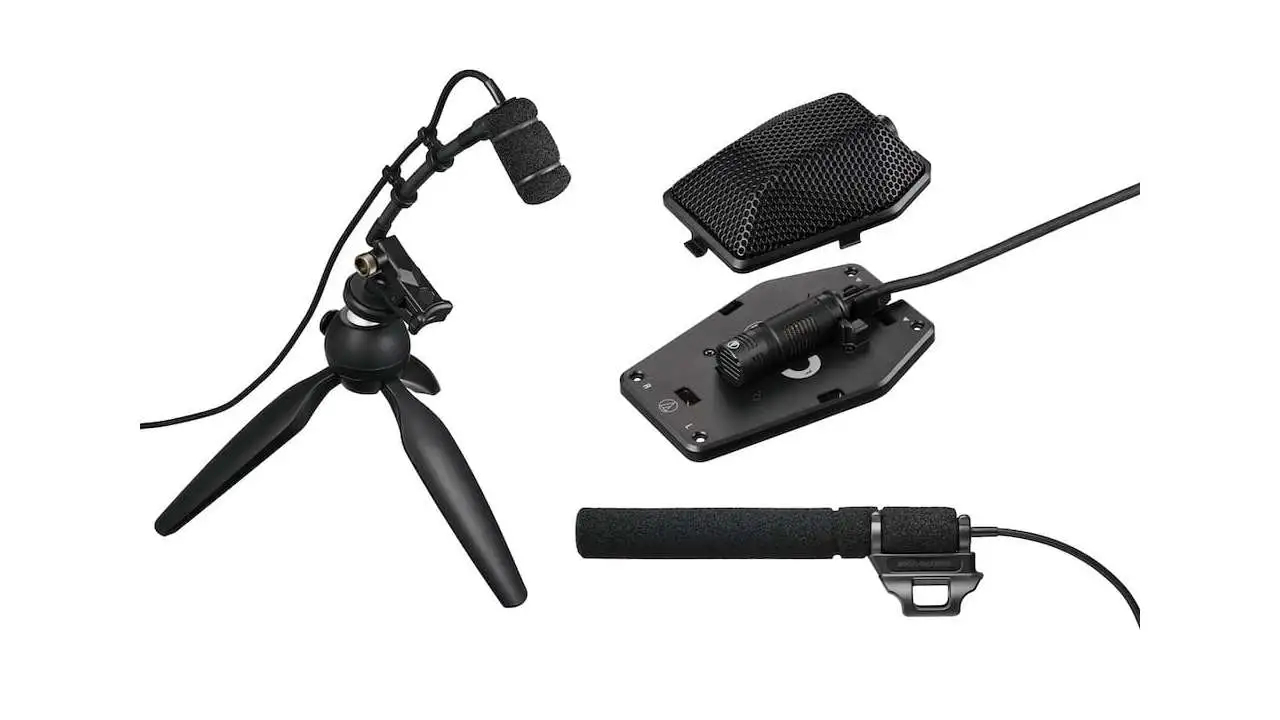 Audio-Technica stellt sein neues MS-Mikrofon BP350ST in zwei verschiedenen Ausführungen vor (Foto: Audio-Technica) Audio-Technica stellt sein neues MS-Mikrofon BP350ST in zwei verschiedenen Ausführungen vor (Foto: Audio-Technica)